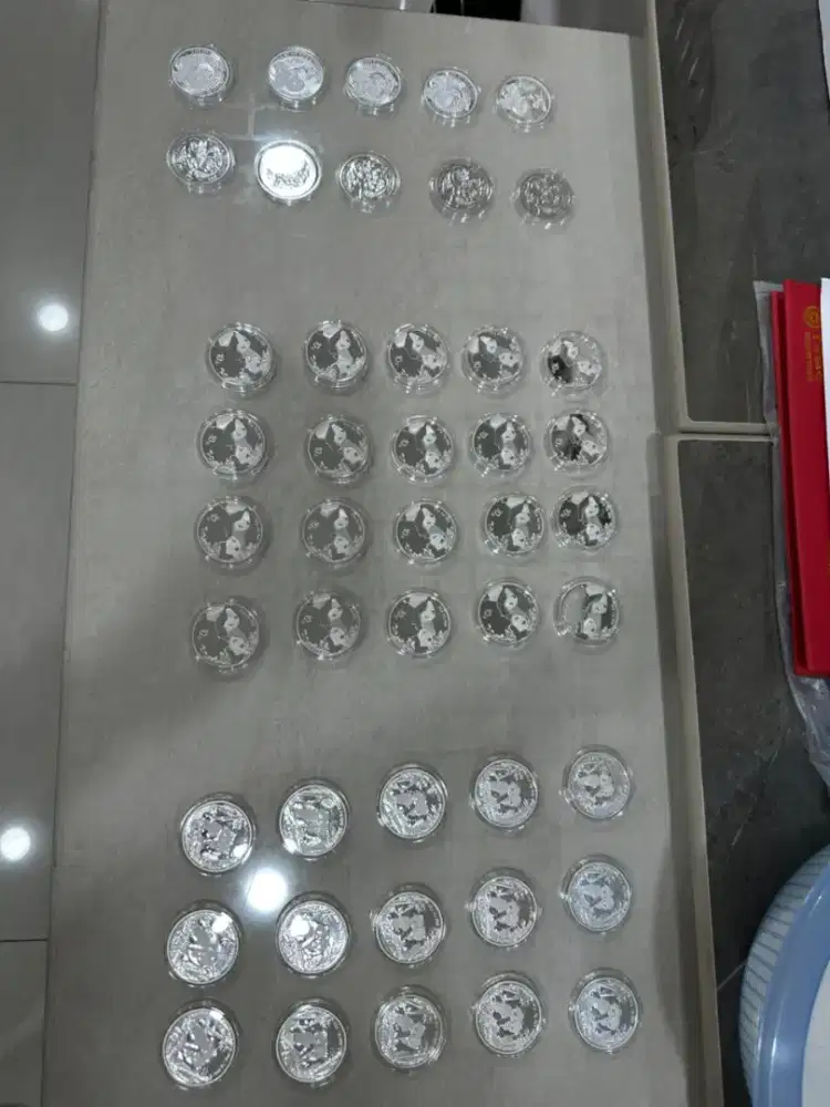 READY ON HAND 
MUARA KARANG
SILVER BULLIONSTAR
Panda dan Naga NEW 2026