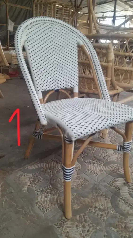 Bangku rotan premium stock terbatas (Clearance stock

)