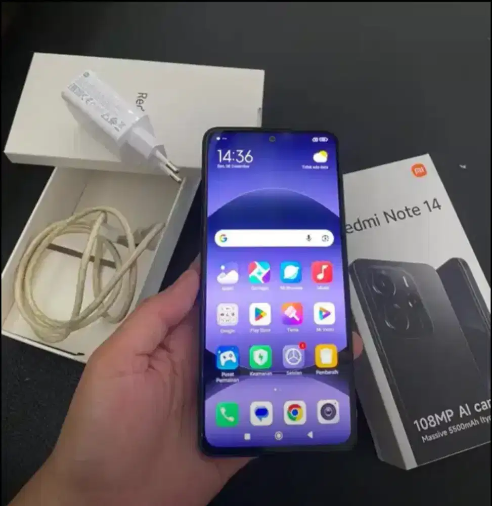 Redmi Note 14 4G 8/256 GB Mulus Istimewa