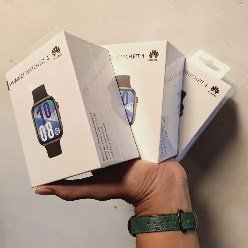 Huawei watch fit 4 new (setara gt 6 band 10 xiaomi redmi watch 5 pro)