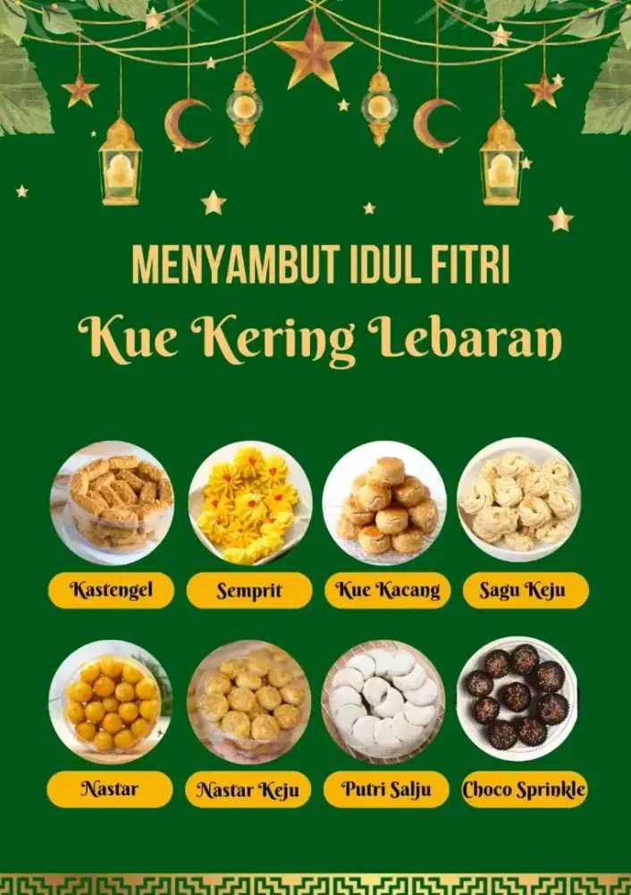 Kue kering rumahan bukan pabrik ya