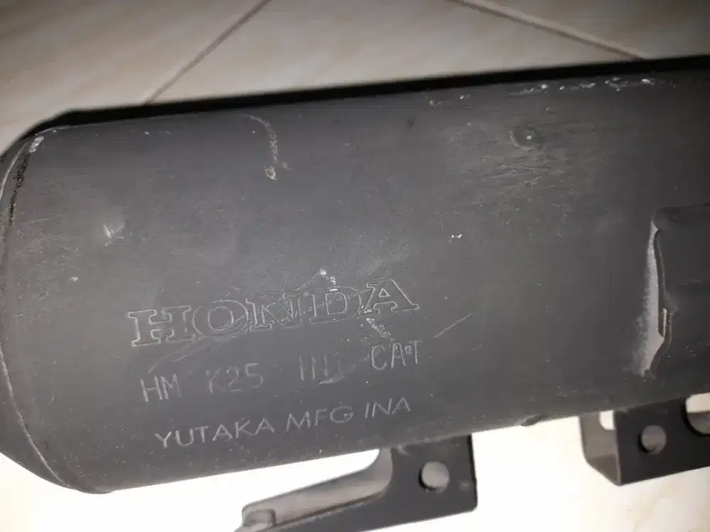 Knalpot honda beat ori