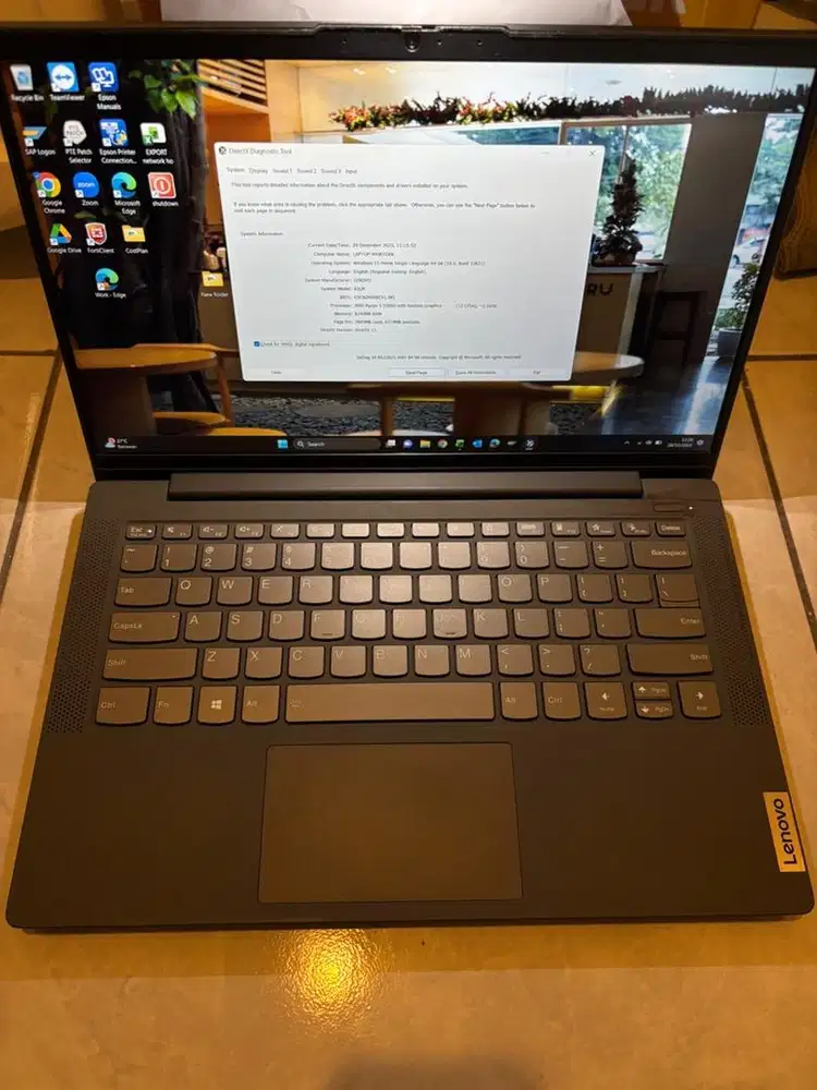 Lenovo Ideapad 5 Ryzen 5 Kondisi Ok