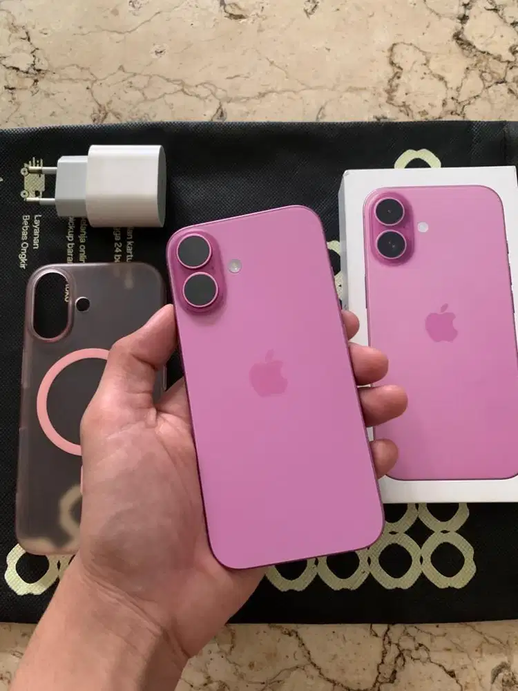 iPhone 16 Resmi iBox Pink