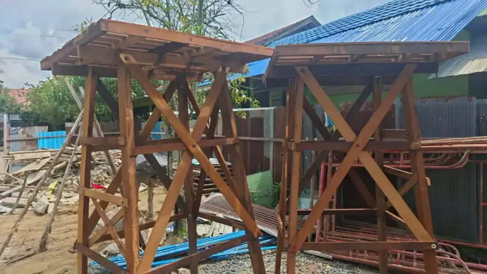 Tiang Tandon menara full ulin