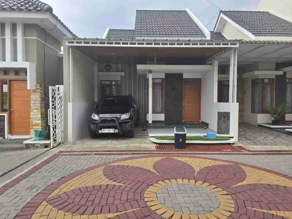 Disewakan Rumah Baru Minimalis Siap Pakai, di Perumahan Cluster Dekat Solo Baru.
