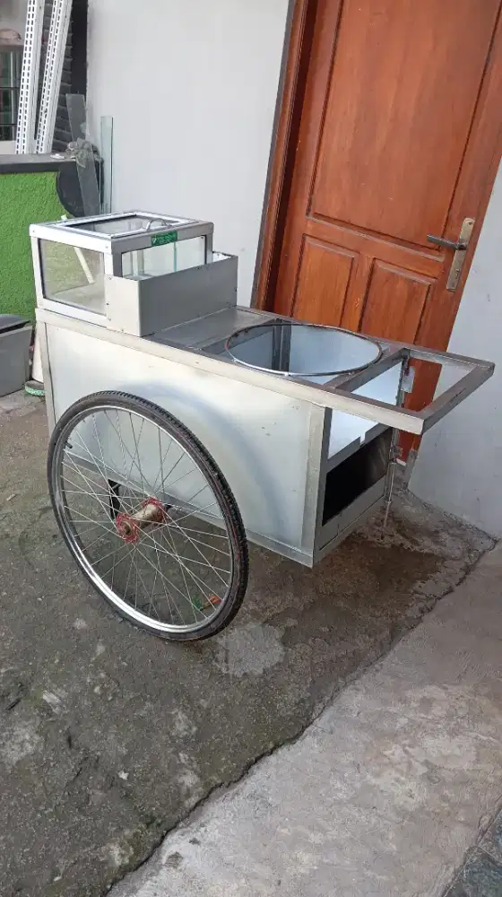 Gerobak cilok pentol /tahu bulat