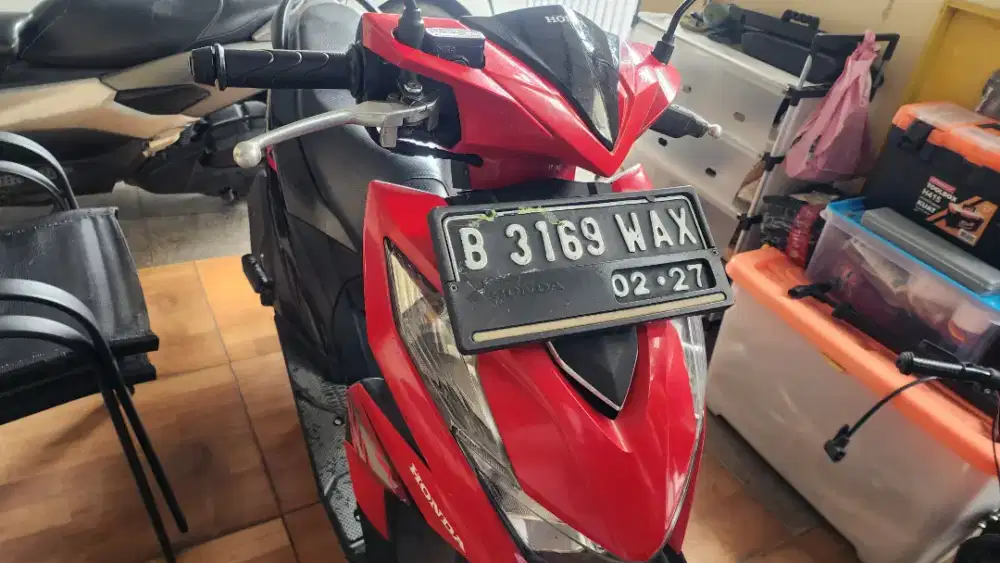 HONDA BEAT 2022 MERAH HITAM