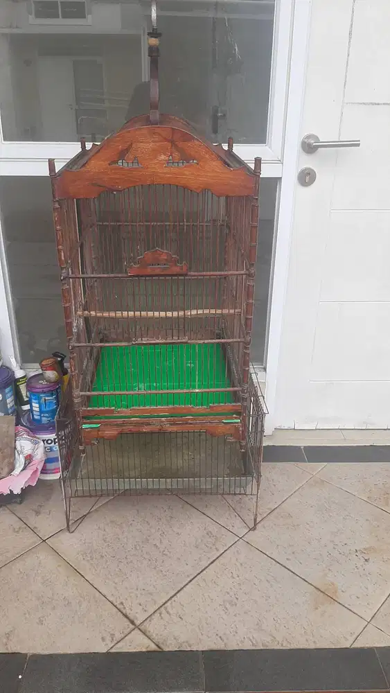 Jual kandang kotak no 1 & keramba mandi burung