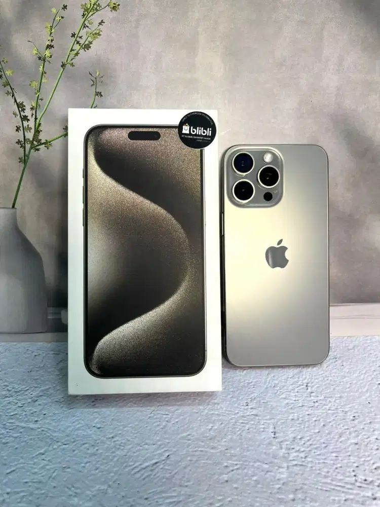 iphone 15 promax 512gb bh 85 natural ex blibli bs tt mulus