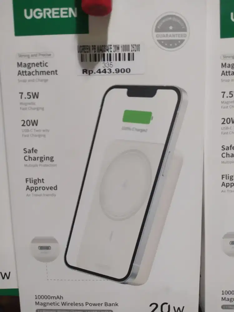 UGREEN PB MAGSAFE 20W 10000, 25208