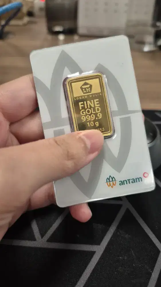 Logam Mulia Antam 10gr Certieye Tahun 2026