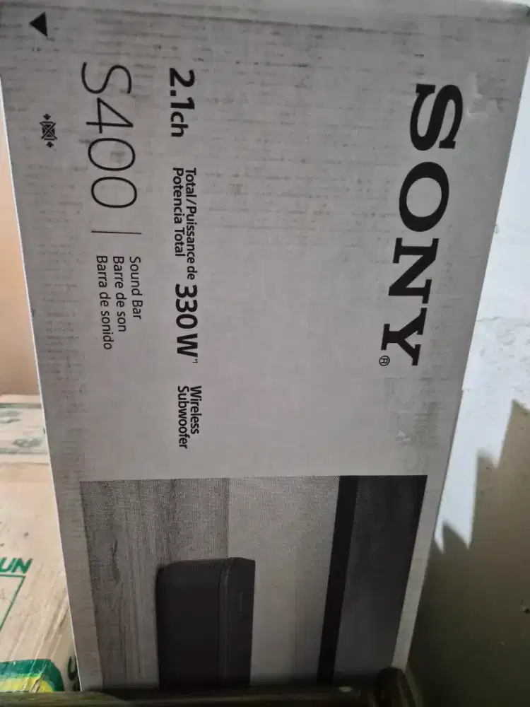Jual soundbar sony s400 baru 2 minggu pake