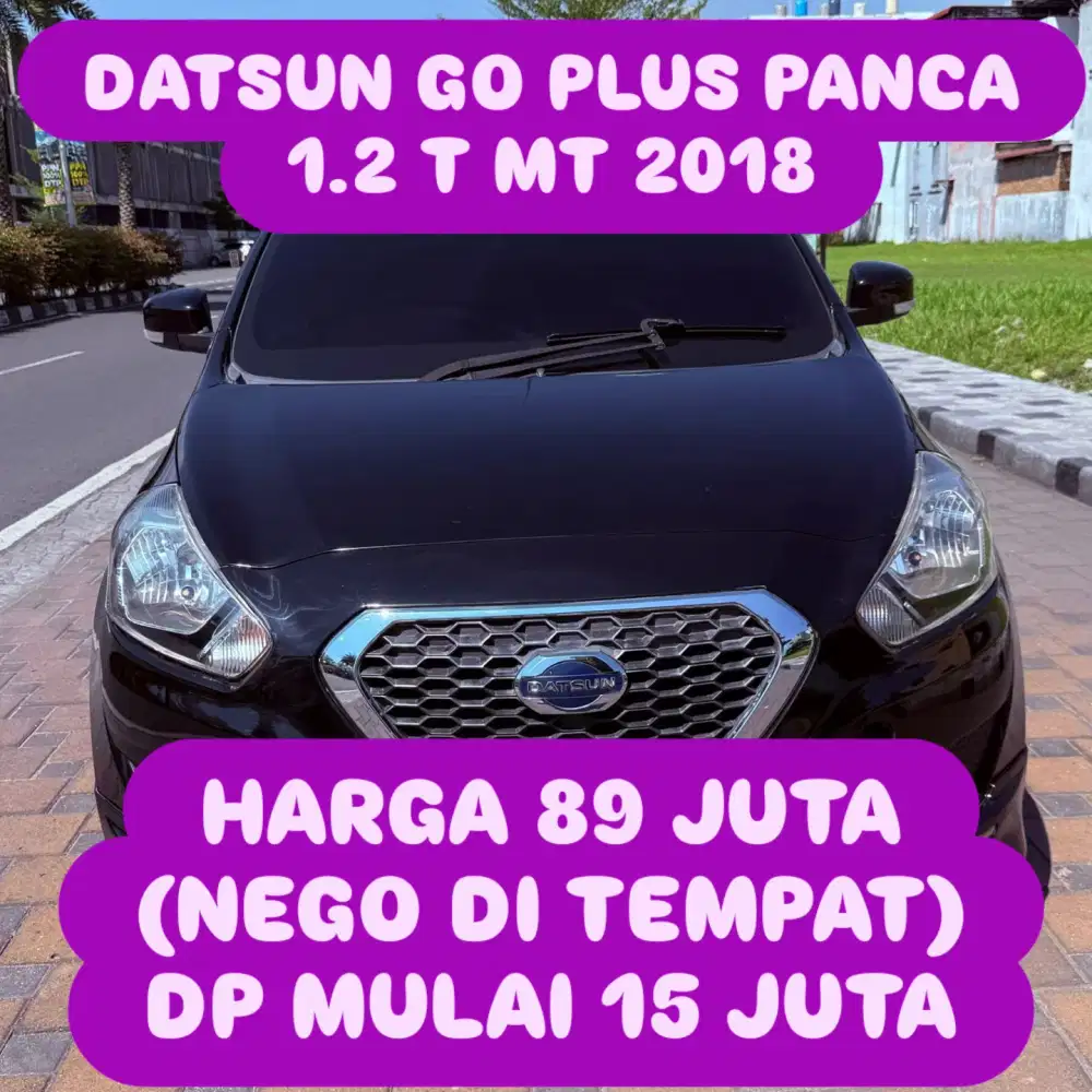 DATSUN GO+ PANCA 1.2 T MT 2018 DP 15 JUTA