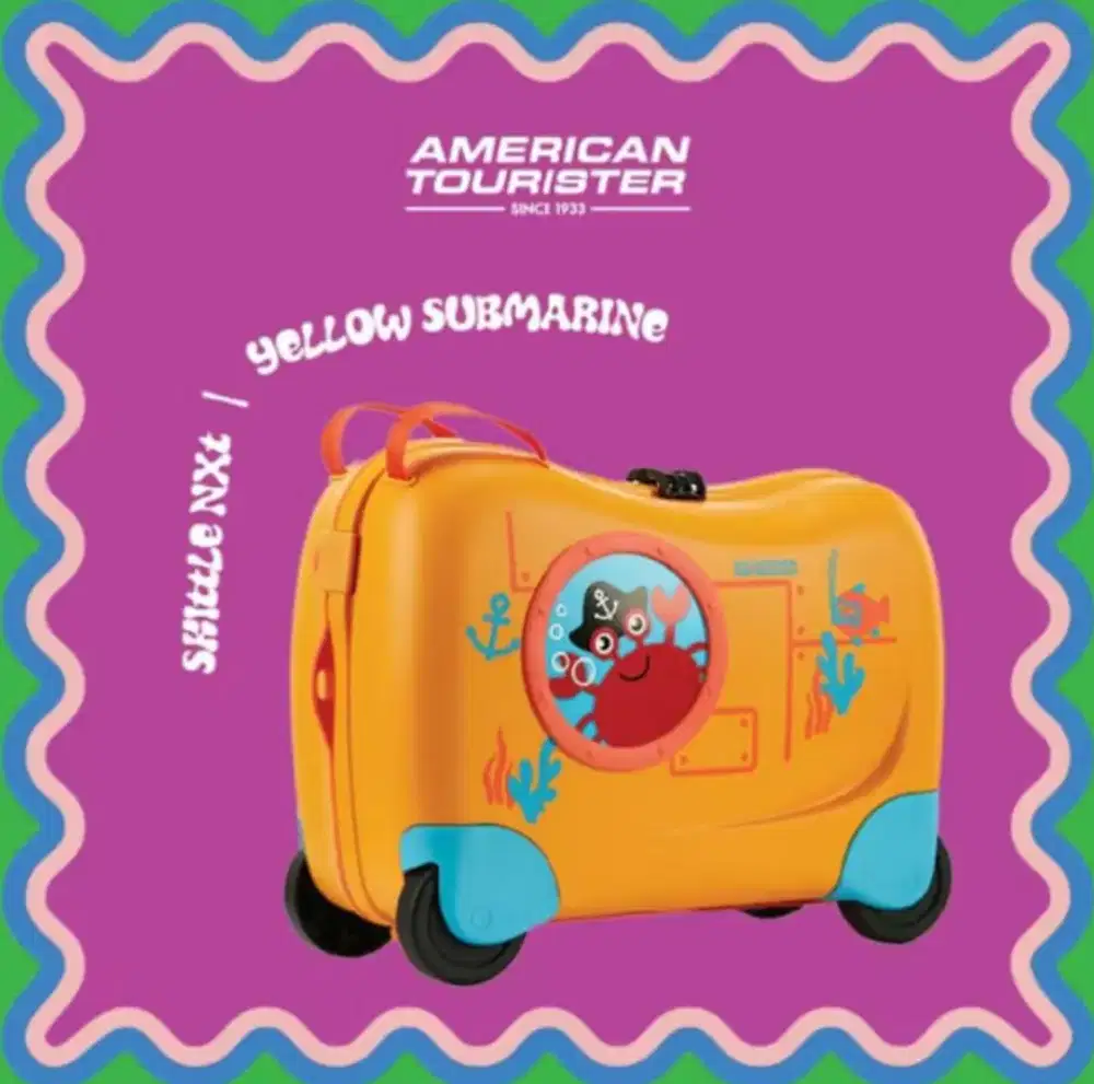 Koper Anak American tourister Skittle NXT Cabin Size 18 Inch Baru