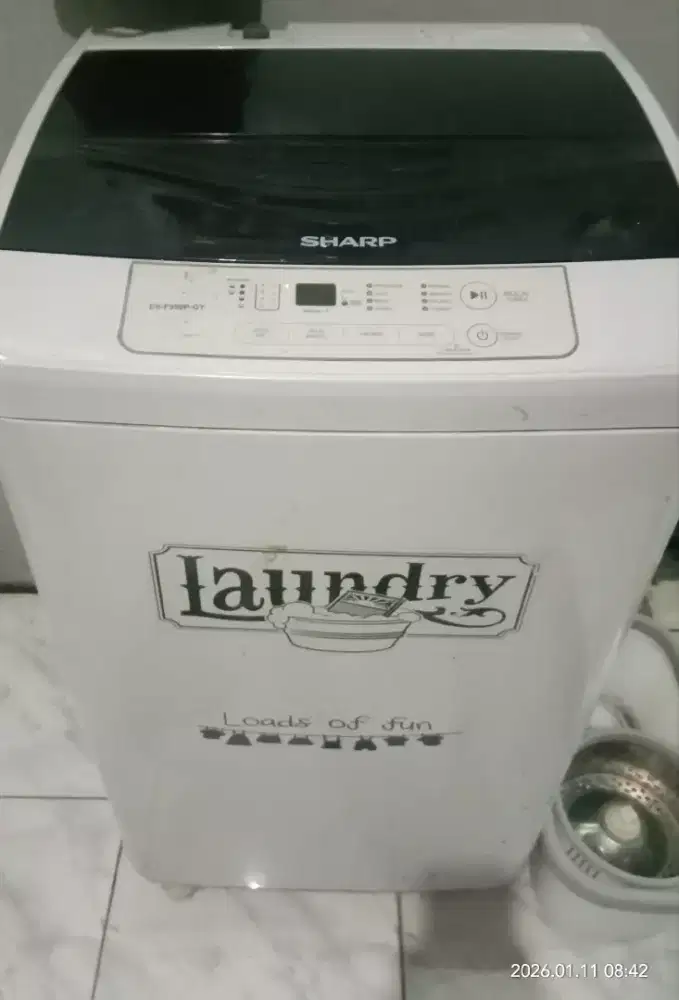 MESIN CUCI SHARP TABUNG ATAS