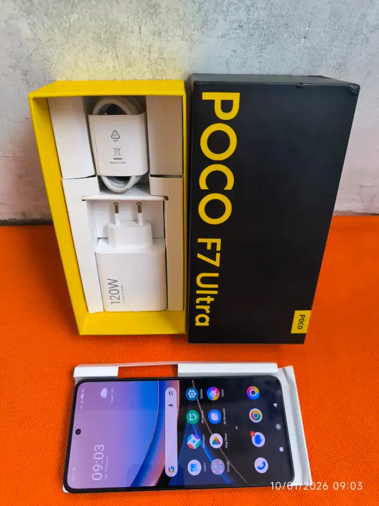 Poco F7 Ultra 12/256 Fullset ori segel mulus spec Flagship garansi ON