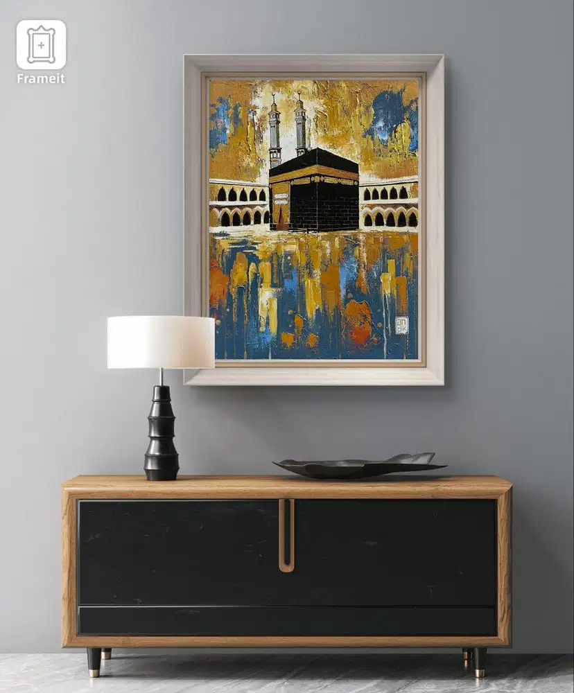 Lukisan KABAH ABSTRAK 60x80 cm
