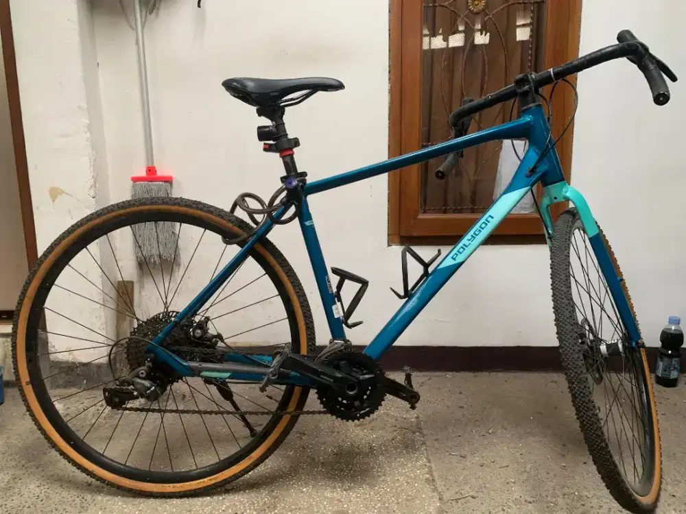 Sepeda Polygon Path 2 (Upgrade Gravel)+Helm mXL