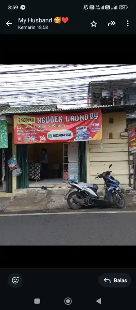 Dibutuhkan tenaga laundry untuk kurir & cuci gosok