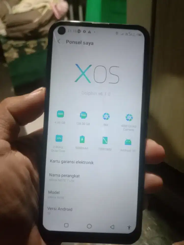 Infinix note 7 lite ram 4/128