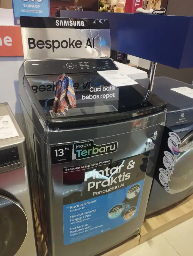 MESIN CUCI SAMSUNG TOP LOADING W80F13S5CSE 13KG