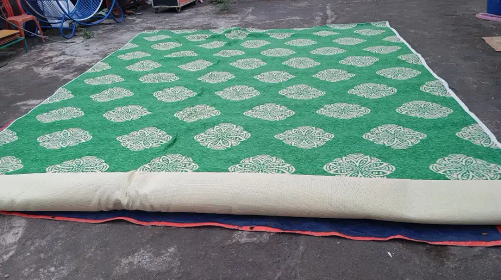 Karpet motif rinjani msh baru