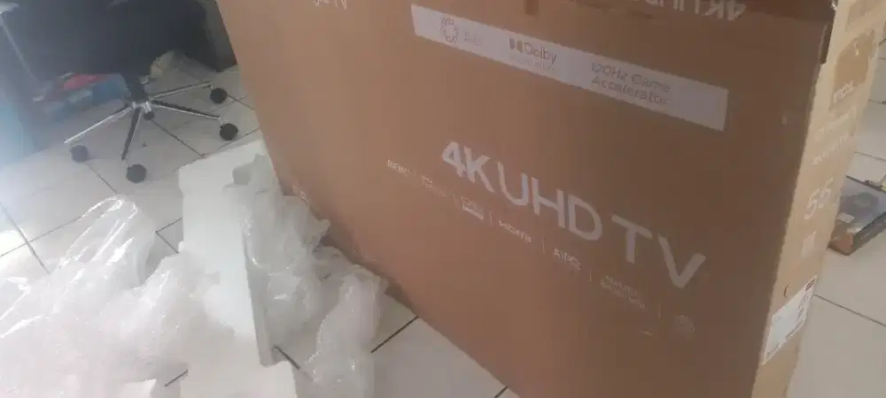 Google tv TCL 55 inch fullset