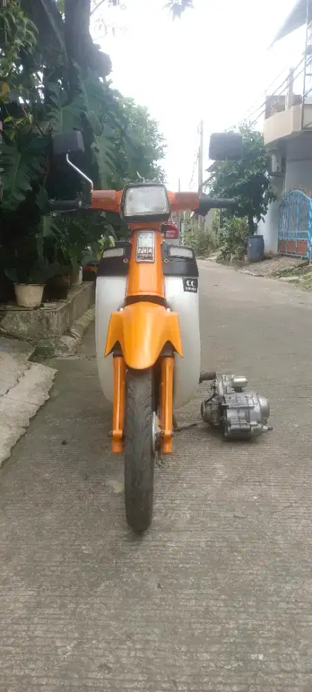 Honda super cup 700 + mesin aslinya