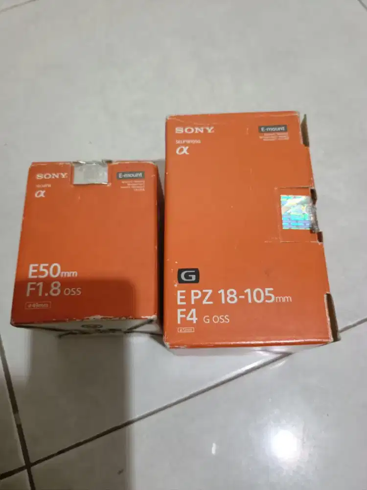 SONY E 50MM 18-105MM F4