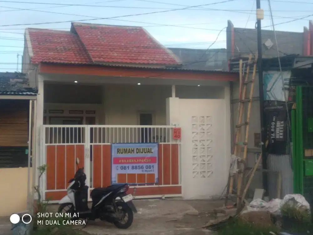 BU. RUMAH TINGGAL PINGGIR JALAN UTAMA KOMPLEK KIRANA CIBITUNG BEKASI