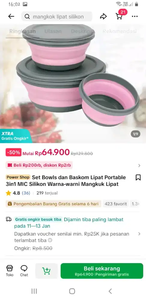 Tempat makan camping