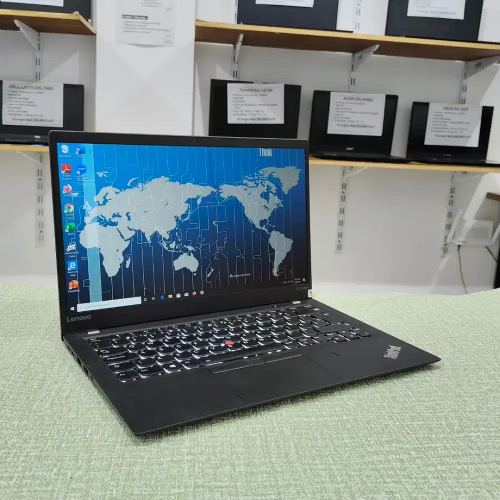 Laptop Second THINKPAD X1 CARBON Core I7 - 7600U (16GB/SSD 256GB)