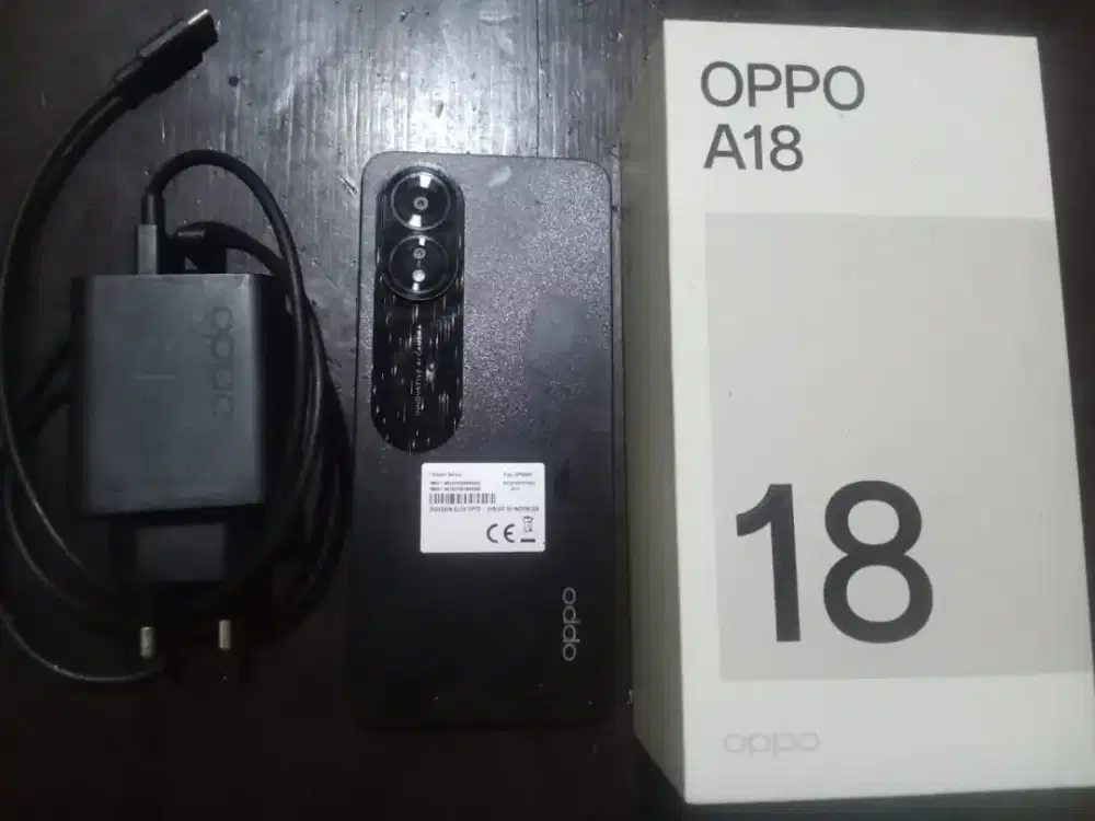 Di jual hp Oppo A18 ram 4 internal 128 ori bukan refurbish