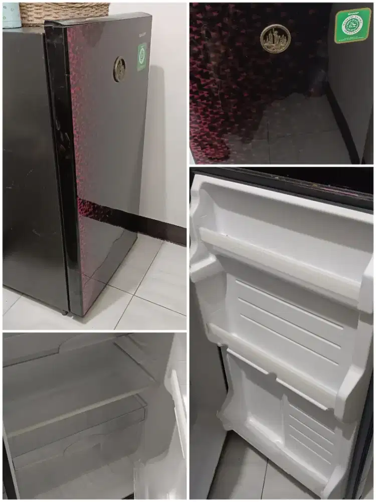jual kulkas 1 pintu merk sharp