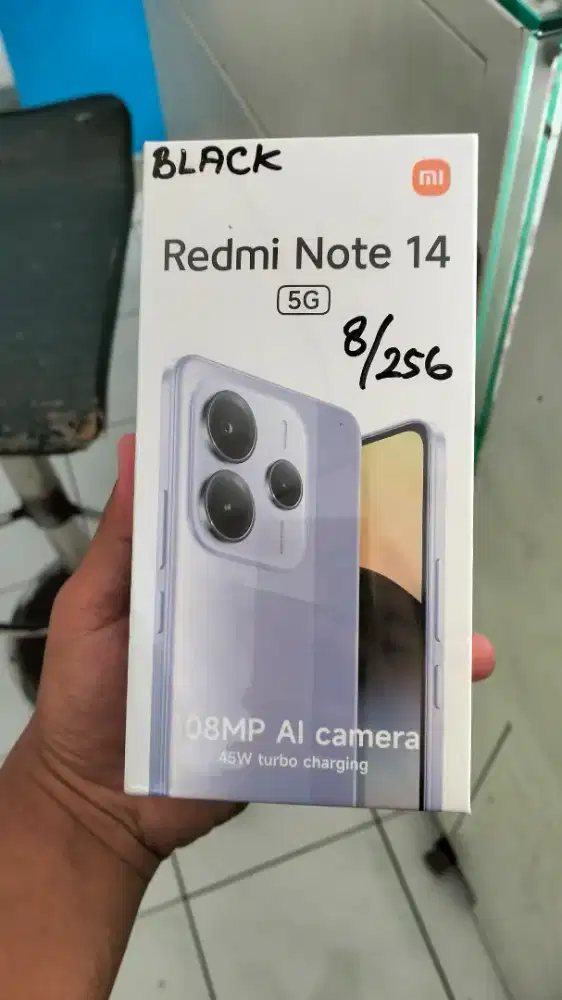 Xiaomi redmi note 14 5G (8/256) new spesial promo