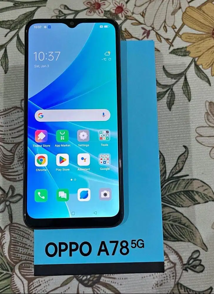 oppo a78 5g ram 8/256 no minus mulus fullset