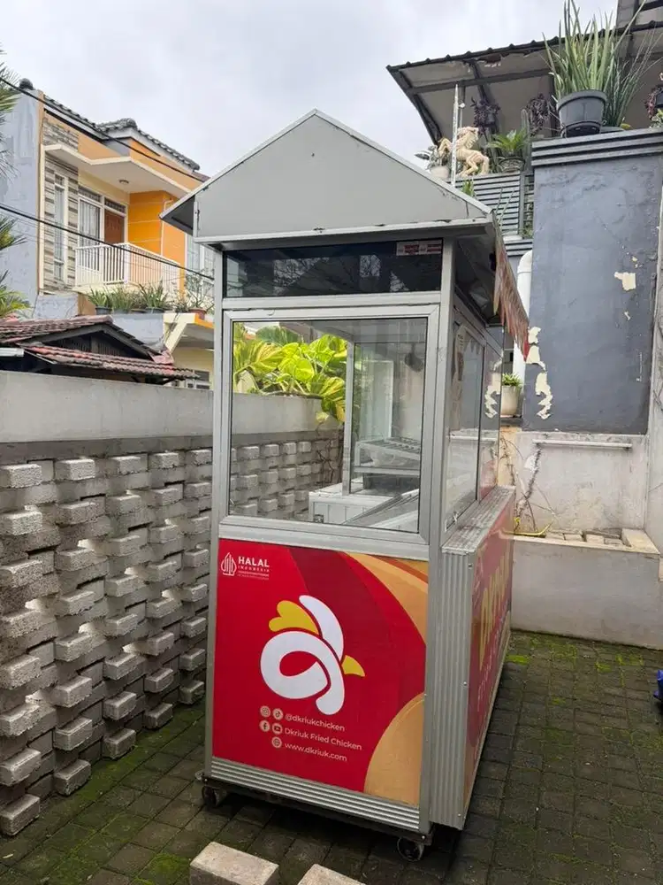 JUAL CEPAT Gerobak Dkriuk Fried Chicken