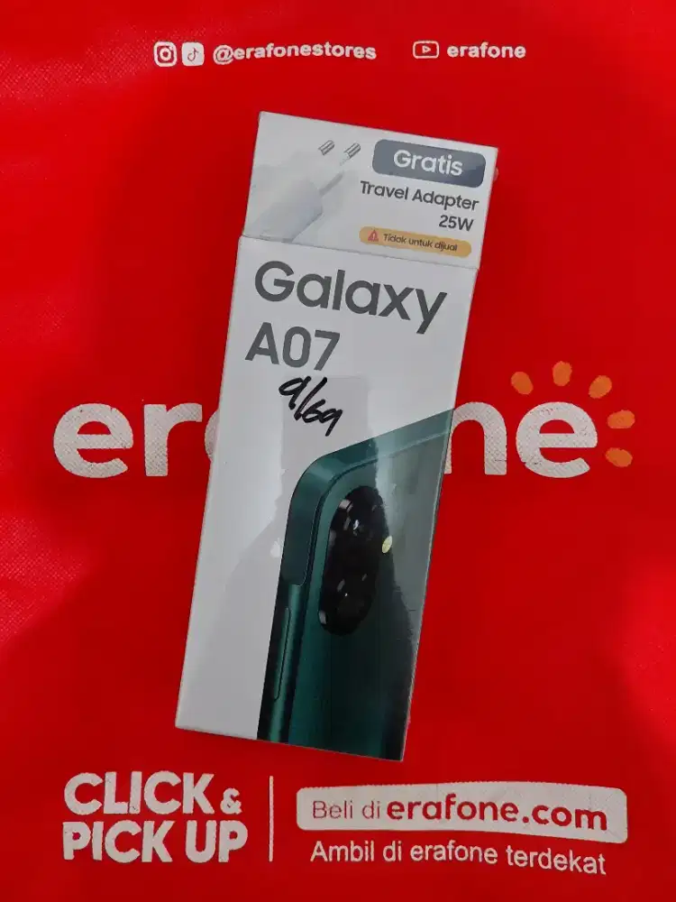 SAMSUNG A07 4/64 NEW SEGEL RESMI