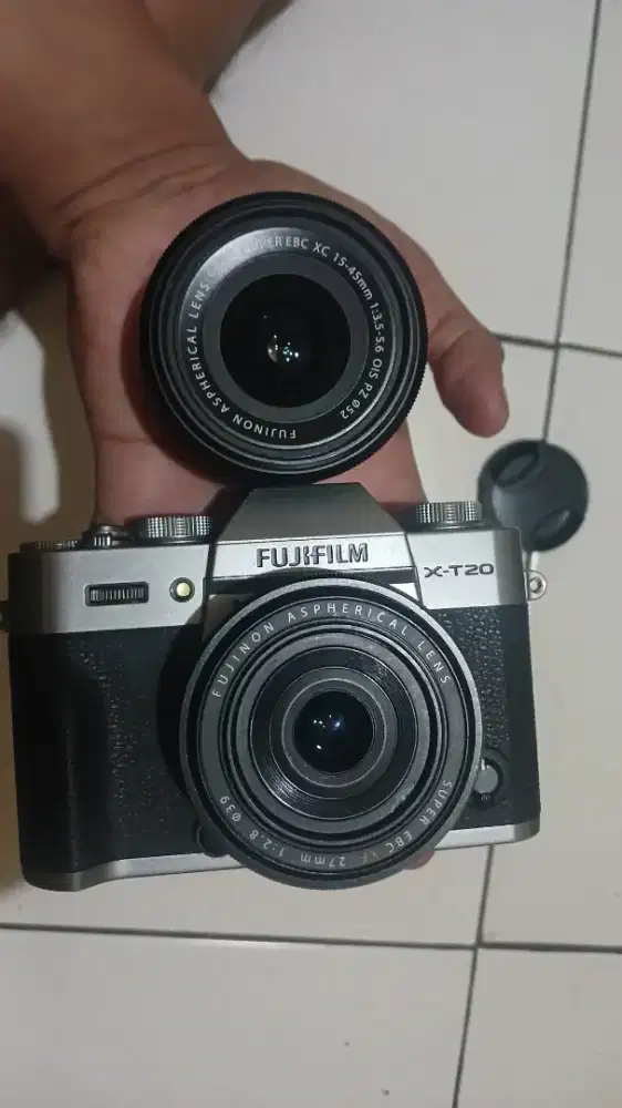 Fujifilm XT20 Ples Lensa