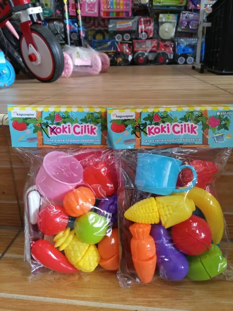 mainan anak set master chef