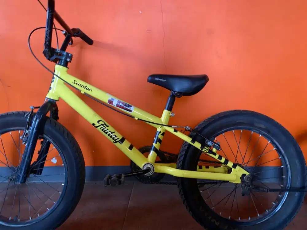 sepedah bmx senator big wheel bekas ukuran 20