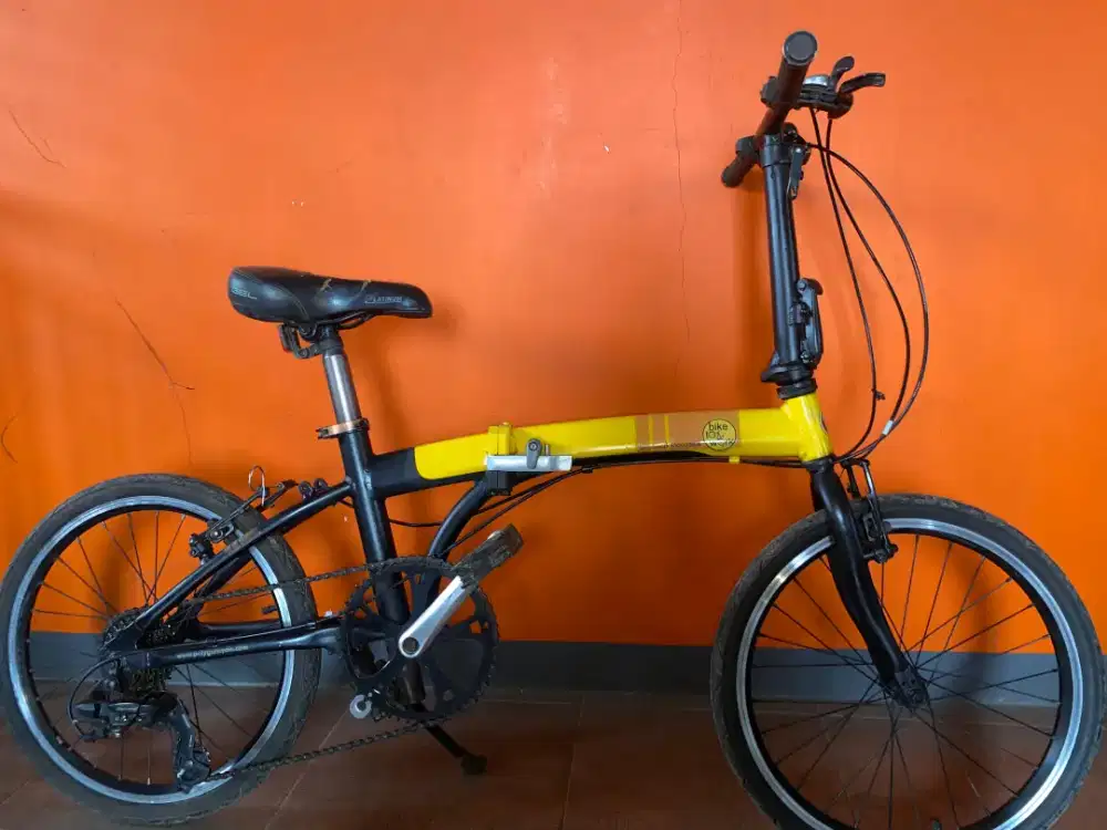 sepedah lipat polygon bekas ukuran 20