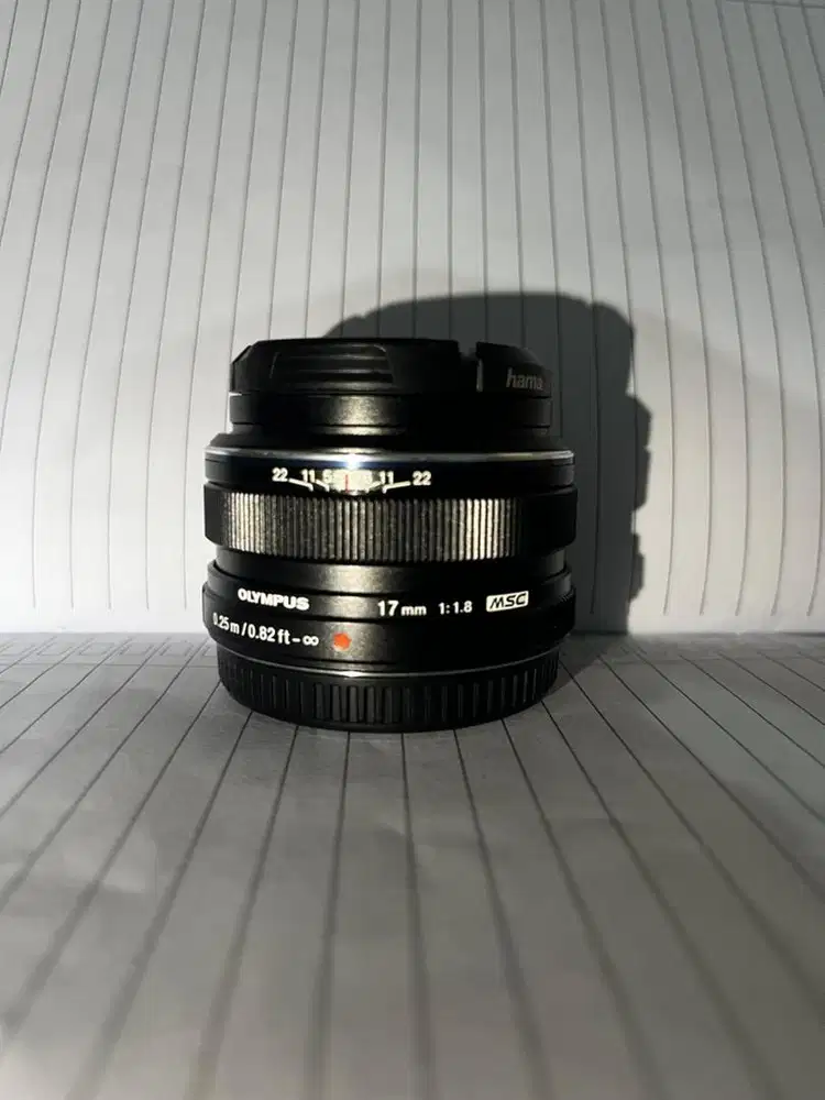 Lensa olympus MZuiko 17mm f1.8