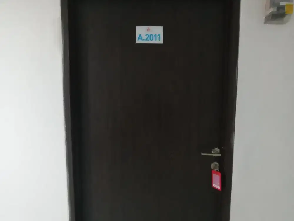 Disewakan bulanan tahunan apartemen studio siap huni free wifi