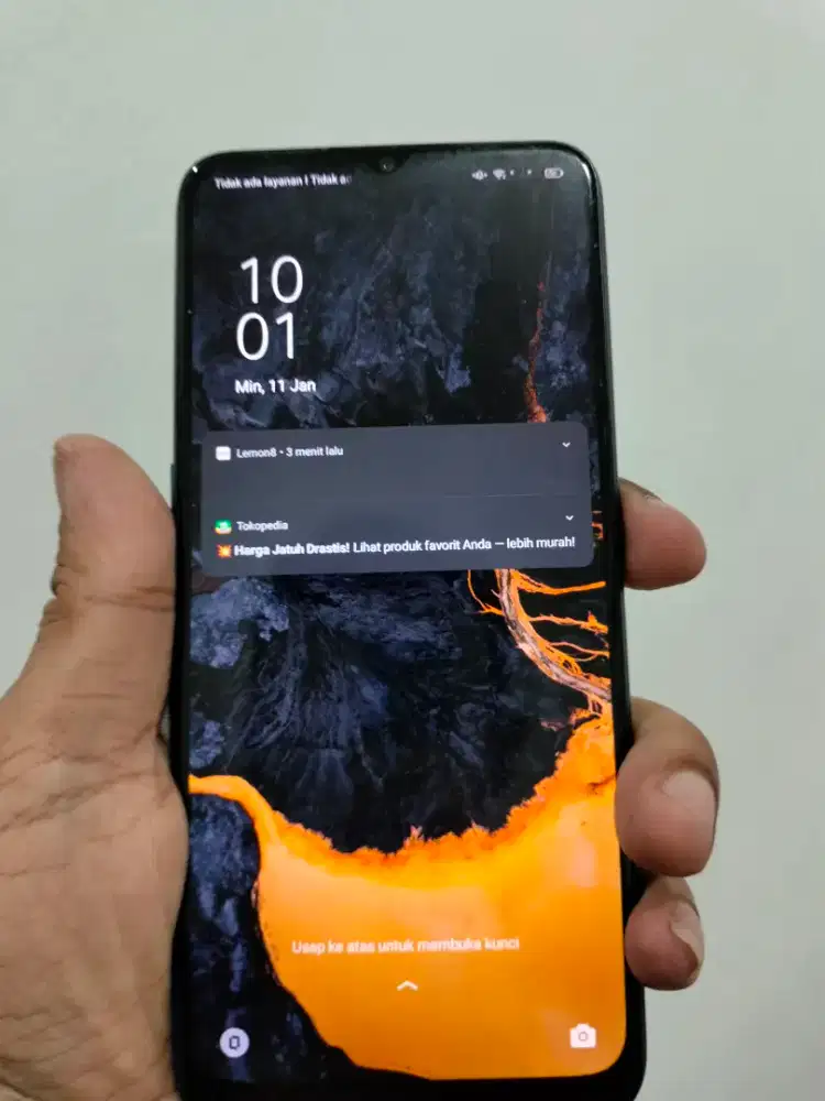 Jual handphone Oppo A9 komplit kondisi sehat