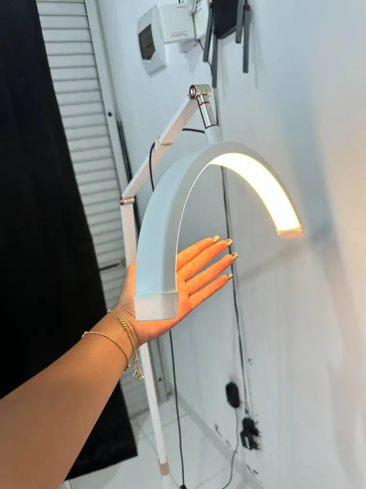 Lampu Lantai LED / Standing Lamp Half Moon