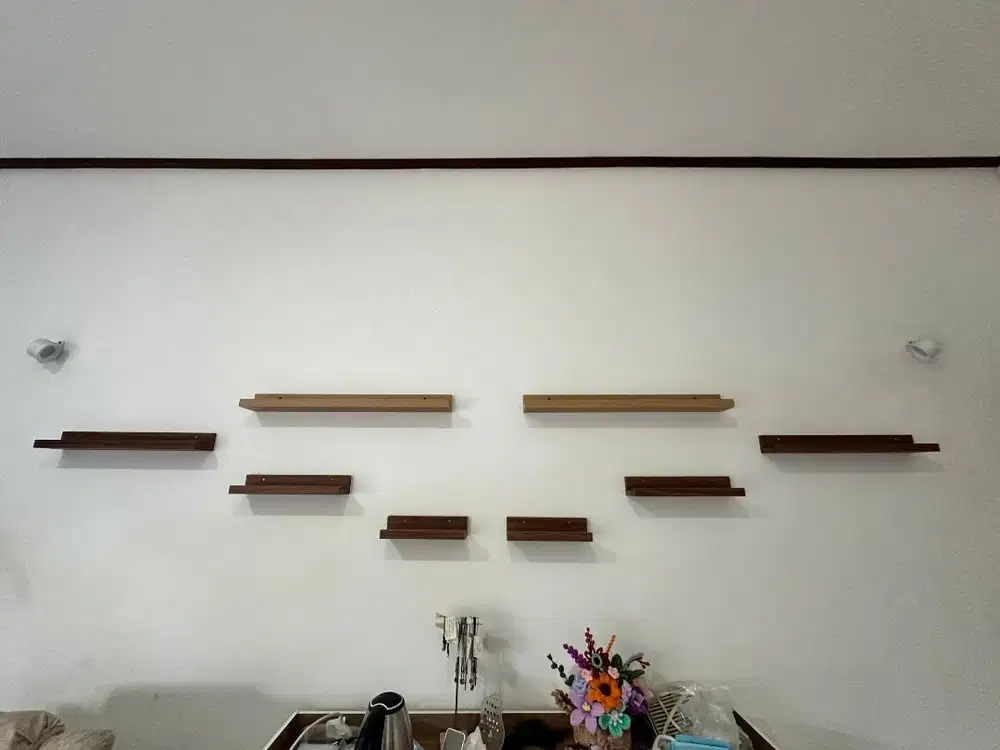 Rak Dinding Kayu Minimalis – Jual Satuan