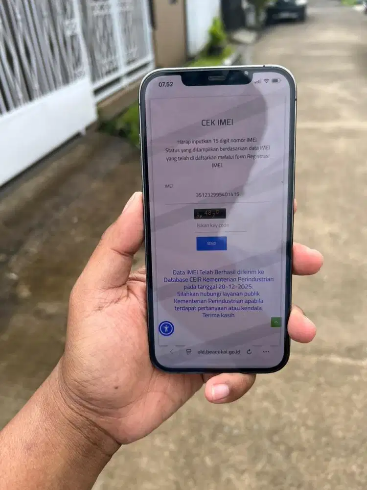 Iphone 12 promax 128 beacukai resmi ibox