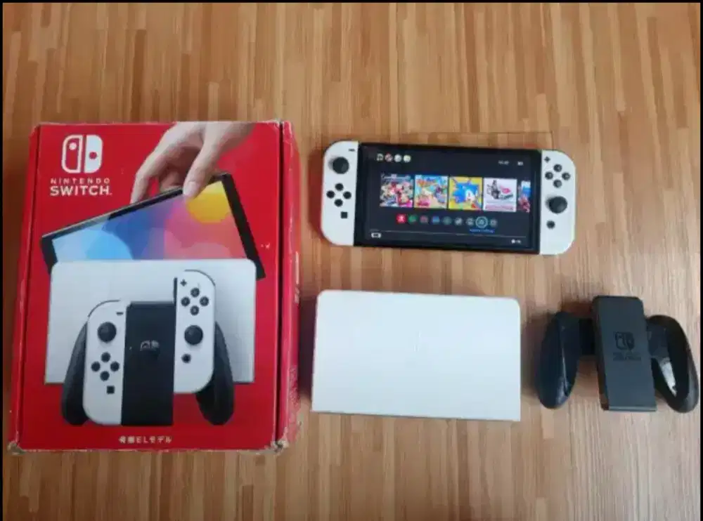 Nintendo switch Oled 64gb OFW Putih
